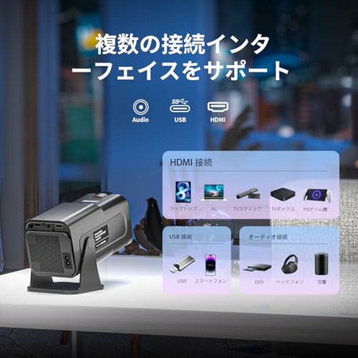 楽天市場】180 回転 Android 11搭載 AUBOR MENTECH プロジェクター 