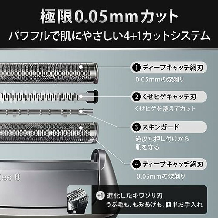 楽天市場】限定 ブラウン シリーズ8 8513s シェーバー単体モデル 電気  
