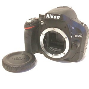 Nikon fW^჌tJ D5200 YLbg AF-S DX NIKKOR 18-55mm f/3.5-5.6G VRt ubN D5200LKBK