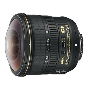 Nikon �t�B�b�V���A�C�Y�[�������Y AF-S Fisheye NIKKOR 8-15mm f/3.5-4.5E ED �t���T�C�Y�Ή�