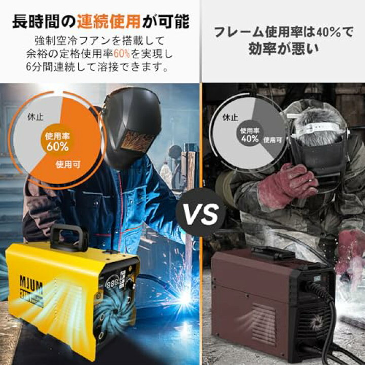 楽天市場】溶接機 溶接専門家松本氏監修 半自動溶接機 最大出力140A 