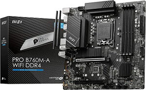 MSI}U[{[h PRO B760M-A WIFI DDR4 14/13/12IntelCPU(LGA1700)Ή 2xGen4M.2/ő4ʏo Intel B760 MB5996