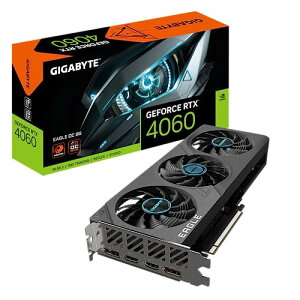 GIGABYTE NVIDIA GeForce RTX4060���� �O���t�B�b�N�{�[�h GDDR6 8GB �������K�㗝�X GV-N4060EAGLE OC-8GD