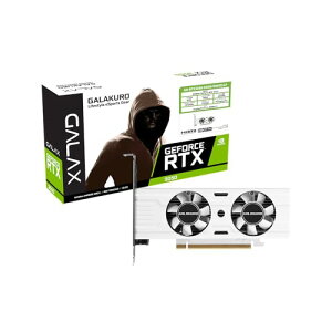 ���l�u�� NVIDIA RTX3050 ���� �O���t�B�b�N�{�[�h GDDR6 6GB ���ڃ��f�� �������K�i GK-RTX3050-E6GB/WHITE/LP
