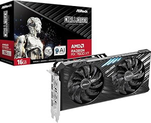 ASRock Radeon / RX7600XT  OtBbN{[h GDDR6 16GB ڃf K㗝Xi RX7600XT CL 16GO