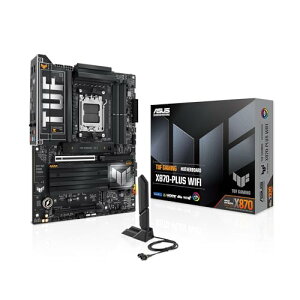 ASUS TUF GAMING X870-PLUS WIFI AMD Ryzen 9000 V[Y AM5 Ή X870 `bvZbg ATX }U[{[h/K㗝Xi