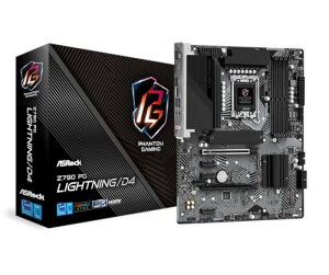 ASRock }U[{[h Z790 PG Lightning/D4 Intel 12 13 CPU LGA1700 Ή Z790`bvZbg DDR4 ATX }U[{[h K㗝Xi