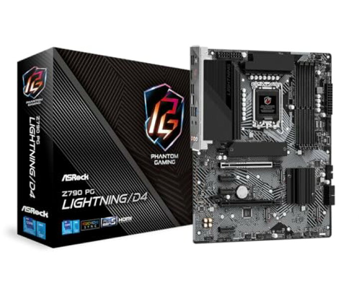 楽天市場】ASRock マザーボード Z790 PG Lightning/D4 Intel 第12世代 