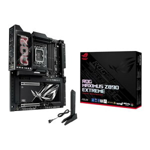 ASUS ROG Maximus Z890 Extreme intel Core Ultra Processors (series 2) Ή Ce Z890 `bvZbg DDR5 E-ATX }U[{[h/K㗝Xi