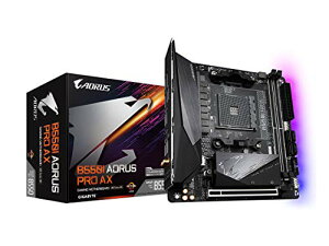 GIGABYTE B550I AORUS PRO AX Rev.1.x}U[{[h MiniITX AMD B550 `bvZbg MB4998
