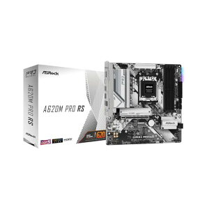 ASRock }U[{[h A620M Pro RS AMD Ryzen 7000 V[Y CPUΉ (Soket AM5) A620 Micro ATX }U[{[h K㗝Xi