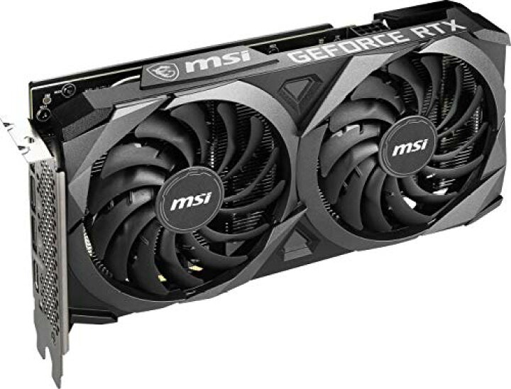楽天市場】MSI GeForce RTX 3060 VENTUS 2X 12G OC グラフィックス