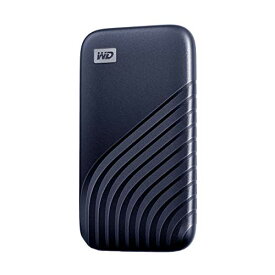 ウエスタンデジタル(Western Digital) WD ポータブルSSD 2TB ブルー USB3.2 Gen2 Type-c My Passport SSD 最大読取り1050 MB/秒 外付け /メーカー5年保証 WDBAGF0020BBL-W