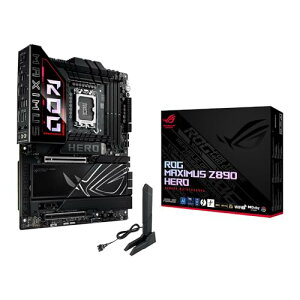 ASUS ROG MAXIMUS Z890 HERO intel Core Ultra Processors (series 2) Ή LGA 1851 Z890  DDR5 ATX }U[{[h K㗝Xi