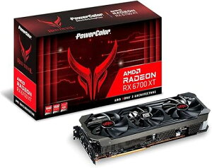 Power Color AMD Radeon RX6700XT���� �O���t�B�b�N�{�[�h GDDR6 12GB �������K�㗝�X�i AXRX 6700XT 12GBD6-3DHE/OC