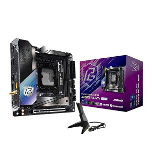 ASRock }U[{[h Z890I Nova WiFi Intel CPU Core Ultra (LGA1851) Ή Z890 `bvZbg DDR5 Mini-ITX }U[{[h K㗝Xi