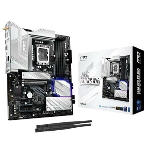ASRock }U[{[h Z890 Pro RS WiFi Intel CPU Core Ultra (LGA1851) Ή Z890 `bvZbg DDR5 ATX }U[{[h K㗝Xi
