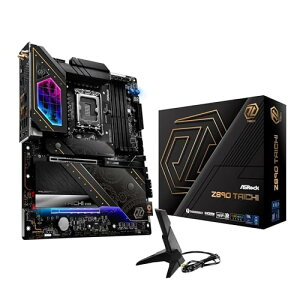 ASRock }U[{[h Z890 Taichi Intel CPU Core Ultra (LGA1851) Ή Z890 `bvZbg DDR5 ATX }U[{[h K㗝Xi