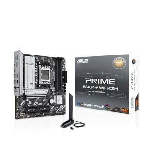 ASUS AMD AM5 AMD B840 micro-ATX }U[{[h Ryzen 9000 8000 7000 Series Ή/PRIME B840M-A WIFI-CSM K㗝Xi