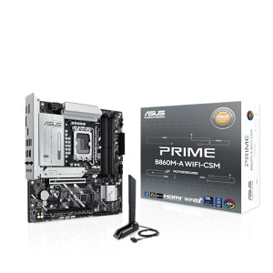 ASUS intel Core Ultra Processors (Series 2) Socket LGA1851 Ή B860  micro-ATX }U[{[h/PRIME B860M-A WIFI-CSM K㗝Xi
