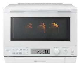 TOSHIBA(東芝) 過熱水蒸気オーブンレンジ 石窯ドーム 30L 簡単操作 ER-XD100(W) フラットテーブル microwave オーブンレンジ 電子レンジ