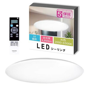 (TOSHIBA) LEDV[OCg  ChF^Cv 10 Vv 薾邢 邳1.3{Abv@\ ON/OFF^C}[ ₷݃^C}[ Rt NLEH10028B-LC