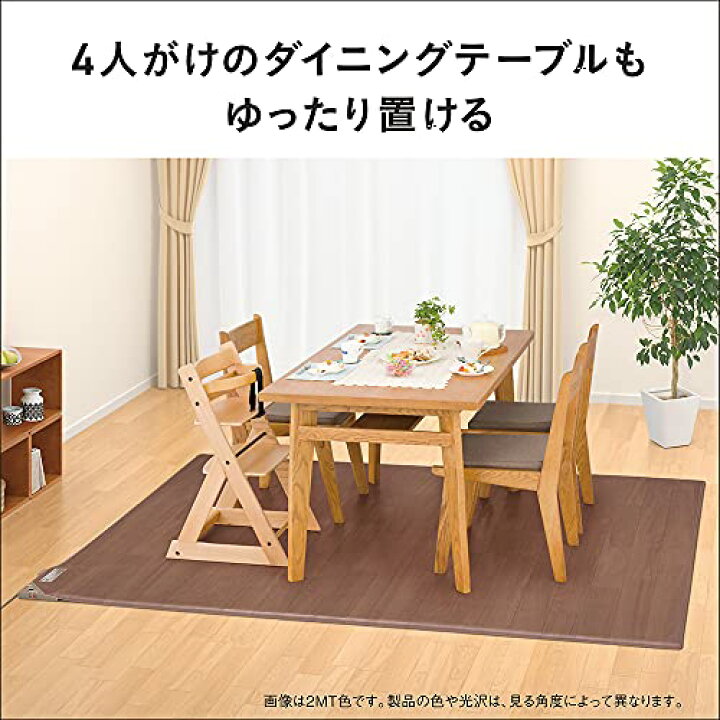 パナソニック DC-3V4R-MT ホットカーペット フローリング 木目 3畳 