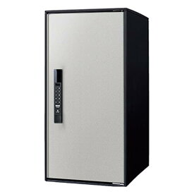 パナソニック 宅配ボックス e-COMBO Light (イーコンボライト) CTN6250RSC ラージタイプ (高さ79cm) ステンシルバー 前取出し 右開き 後付け用 電池式(電池別売) 電子錠 テンキー 非常用キー付属 簡単設置 受取 発