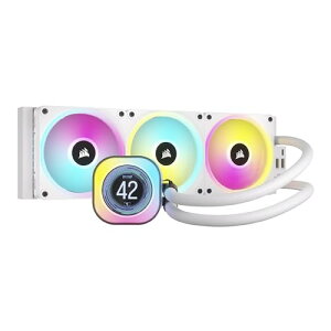 CORSAIR iCUE LINK H150i LCD AIO ⎮ CPU N[[ - QX120 RGB t@/IPS LCDXN[t - 360mm WG[^[ Intel LGA 1700AAMD AM5 ɑΉ - iCUE
