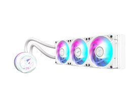 GIGABYTE AORUS WATERFORCE X II 360 ICE 液体CPUクーラー 360mm ラジエーター 3X 120mm 低ノイズARGBファン付き Intel LGA1700 AMD AM5 (GP-AORUS WATERFORC
