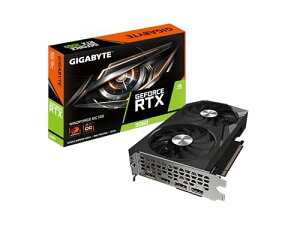 GIGABYTE GeForce RTX 3060 WINDFORCE OC 12G (rev. 2.0) �O���t�B�b�N�X�J�[�h�A2X WINDFORCE�t�@���A12GB 192�r�b�gGDDR6�AGV-N3060WF2OC-12GD Rev2.0�r�f�I
