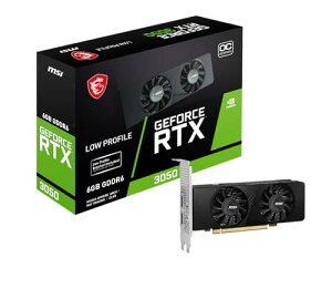 MSI GeForce RTX 3050 LP 6G OC, RTX3050LP6GOC
