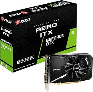 MSI GeForce GTX 1650 D6 AERO ITX OCV1 �O���t�B�b�N�X�{�[�h VD7338