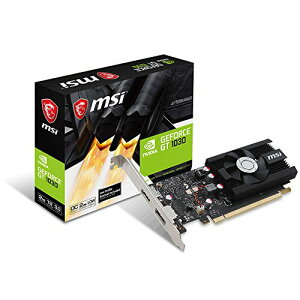 MSI LowProfileΉ GeForce GT 1030 OtBbNXJ[h GEFORCE GT 1030 2GD4 LP OC