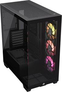 CORSAIR iCUE LINK 3500X RGB Tempered Glass ~h^[PCP[X ubN CC-9011280-WW