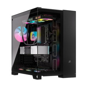 CORSAIR 6500X RGB Micro ATX Dual Chamber PCP[X iCUE LINK RX120t@t ubN CC-9011269-WW