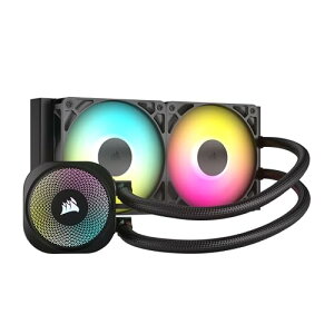 CORSAIR NAUTILUS -ノーチラス- 240ラジエーター RS ARGBケースファン付き水冷式CPUクーラー ブラック CW-9060092-WW