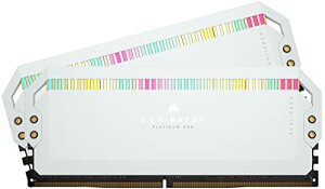 CORSAIR iCUE DDR5-6200MHz fXNgbvPCp  DOMINATOR PLATINUM RGB V[Y zCg (PC5-49600) 32GB 16GB 2 CMT32GX5M2X6200C36W