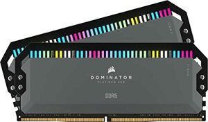 CORSAIR DDR5-5600MHz fXNgbvPCp DOMINATOR PLATINUM RGB DDR5V[Y (PC5-44800) 64GB 32GB 2 CMT64GX5M2B5600Z40K