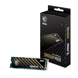 MSI SPATIUM M450 PCIe 4.0 NVMe M.2 1TB V1 SSD HD4853