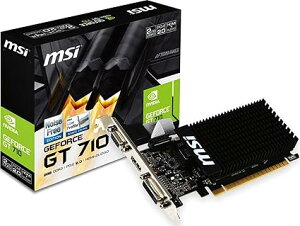 MSI t@X [vt@CΉ GeForce GT 710 OtBbNXJ[h 2GBf GT 710 2GD3H LP