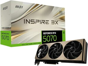 MSI GeForce RTX 5070 12G INSPIRE 3X OC OtBbNX{[h VD9069