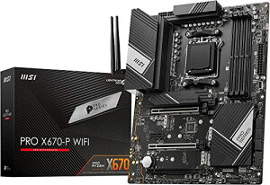 MSI }U[{[h PRO X670-P WIFI AMD Ryzen 7000 V[Y(AM5)ΉX670`bvZbg ATX MB5863