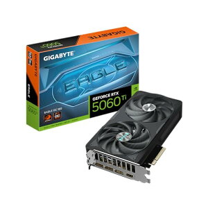 GIGABYTE NVIDIA Geforce RTX5060Ti  OtBbN{[h GDDR7 16GB K㗝Xi GV-N506TEAGLE OC-16GD