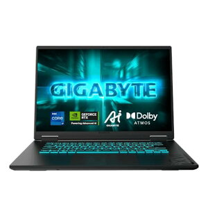 GIGABYTE A16^ y 16C`WUXGA 165HzQ[~Om[gPC (16C`| RTX 4050 | i7-13620H | 16G*1 |1TB SSD)