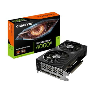 Gigabyte GeForce RTX 4060 Ti WINDFORCE OC V2 8GOtBbNXJ[h - 8GB GDDR6A128rbgAPCI-E 4.0A2550MHzRANbNADisplayPort 1.4a 3AHDMI 2