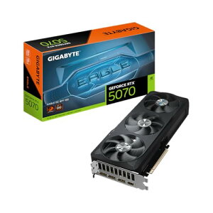 GIGABYTE NVIDIA Geforce RTX5070  OtBbN{[h GDDR7 12GB K㗝Xi GV-N5070EAGLE OC-12GD
