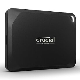 Crucial(クルーシャル) Crucial X10 Pro 外付け SSD 1TB USB3.2 Gen2対応 最大読込速度2100MB/秒 正規代理店保証品 Mylio Offer付属モデル CT1000X10PROSSD902