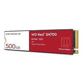 ウエスタンデジタル(Western Digital) WESTERNDIGITAL内蔵SSD 500GB WD Red SN700 M.2-2280 NVMe WDS500G1R0C-EC 国内正規代理店品