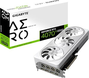 Gigabyte (MKoCg) GeForce RTX 4070 Ti SUPER AERO OC OtBbNJ[h - 2655MHz RA 16GB GDDR6X 21000MHz 256rbg PCI-E 4.0 3x DP 1.4 H